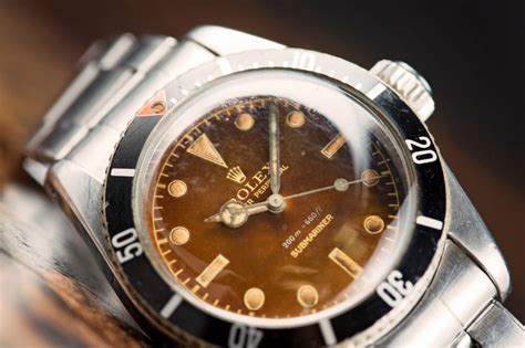 Rolex Submariner 'Big Crown' Tropical Dial Ref. 6538.